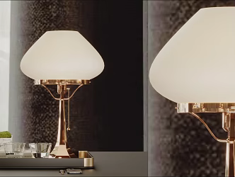 Modern Retro Luxury Table Lamp Ornaments 3d model