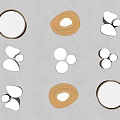 Ceiling lamp round ceiling lamp simple ceiling lamp wall lamp creative ceiling lamp art ceiling lamp 3d model