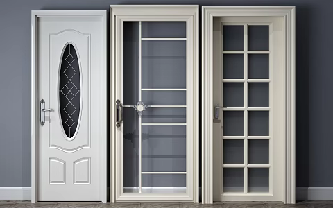 Jane O swing door 3d model