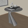 Modern round a few sides a few corners a few small round a few small coffee table ornaments 3d model