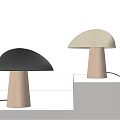 Modern Table Lamp Mushroom Table Lamp Minimalist Table Lamp 3d model