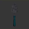 Durable Garden Trowel with Metal Blade and Turquoise Handle for Gardening Work