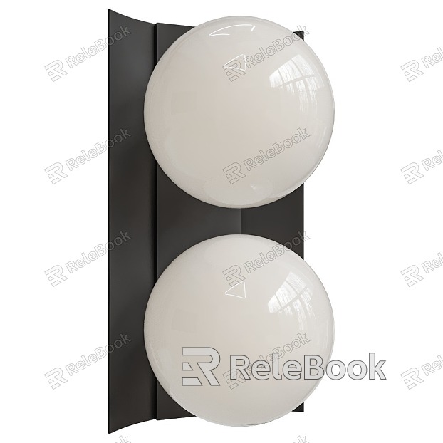 Wall lamp model