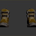 Cotton Shoes Warm Shoes Cold-proof Shoes Realistic 3d model