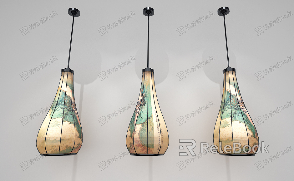 New Chinese Chandelier Dining Lamp model