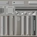 Various Types of Modern Air Conditioners and Fans With Wall Mounted and Floor Standing Designs