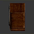 Floor Clock Big Clock Retro Clock Retro Clock Retro Clock Large Clock Pendulum Furnishings 3d model