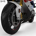 Vintage Metallic Silver Motorcycle Featuring Round Headlight Single Seat And Spoked Wheels
