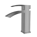 Modern Stainless Steel Faucet with Sleek Design and Single Handle Contemporary Fixture