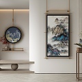 New Chinese Decorative Painting 3d model