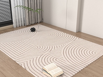 Modern Carpet Fabric 3d model