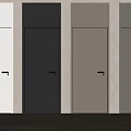 Modern Hinged Doors in Various Colors with Sleek Design for Interior Use