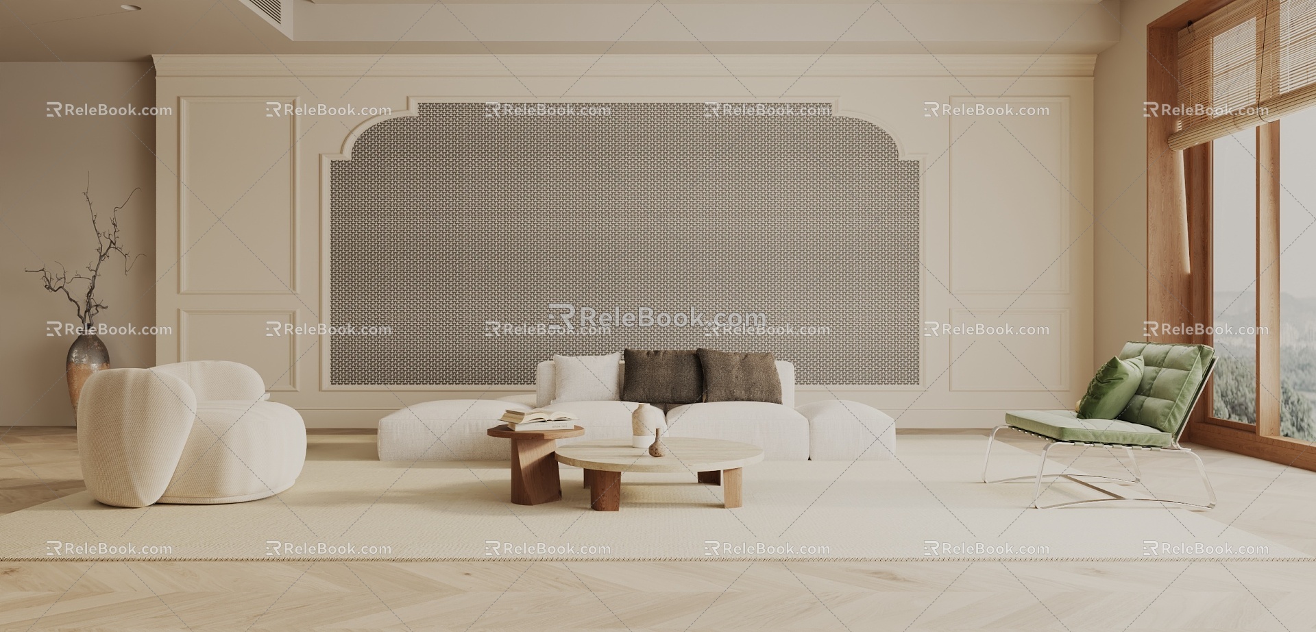 Living room 3d model