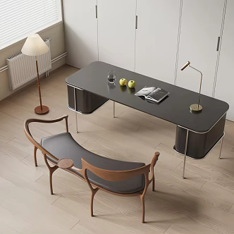 modern desk chair 3d model