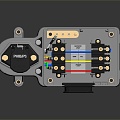 Modern circuit breaker circuit breaker circuit breaker protection circuit breaker 3d model