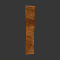 Wooden Architectural Railing With Simple Structure And Natural Wood Grain For Building Decoration