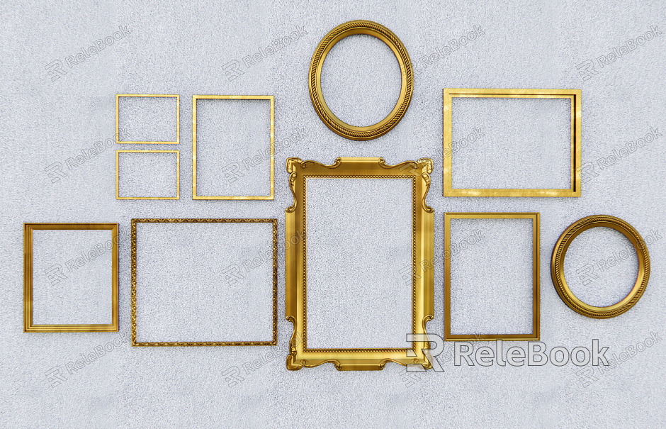 Jane European Frame Wall Decoration Pendant model