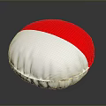 Red And Silver Decorative Ball For Home Living Room Daily Use Accessory
