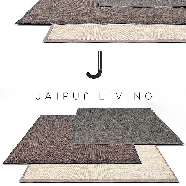 Jaipur Living Stylish Rugs In Different Colors For Home Decor And Living Spaces 3d model 