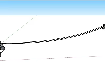 Outdoor Playground Equipment For Kids With Safe Rope Structure And Durable Design 3d model