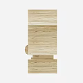 Wooden Cat Tree with Multiple Platforms Cozy Condo and Play Areas for Pet Living