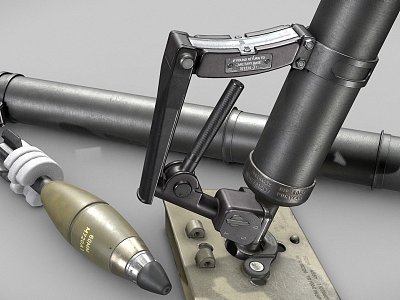 M224 Mortar model