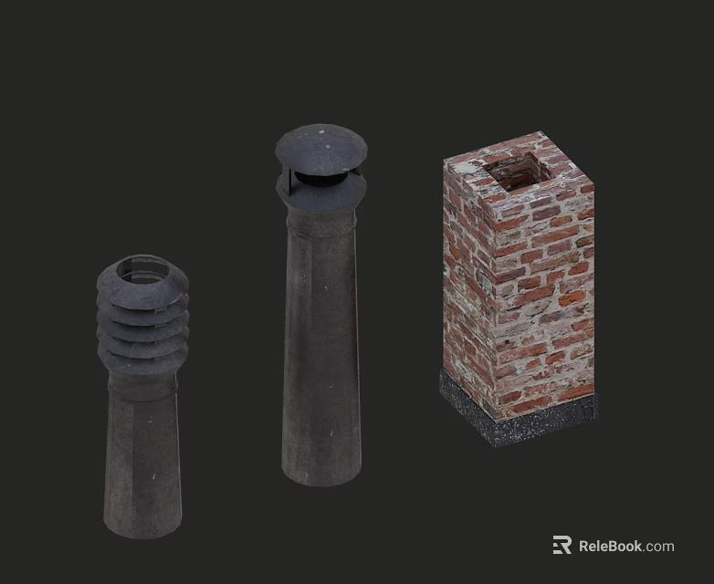 Stylish Swing Door Design For Modern Home Interior With Wooden Frame 3d model