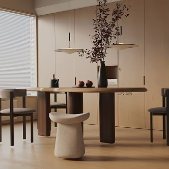 Modern Tea Room 3d model