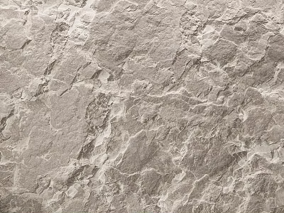 Gray Marble Texture Component With Natural Stone Pattern And Smooth Surface 3d model