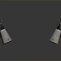 Hand Armor Metal Gloves Hand Armor Hand Armor Metal Hand Armor Military Articles 3d model