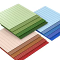 Various Colored Metal Corrugated Sheets For Building Roof And Walls