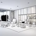 Nordic Entertainment Area Children's Entertainment Area 3d model