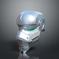 Sci-Fi Helmet Alien Helmet High Tech Helmet Game Helmet 3d model