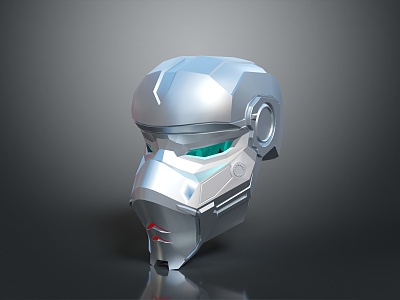 Sci-Fi Helmet Alien Helmet High Tech Helmet Game Helmet 3d model