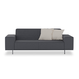 Double sofa 3d model