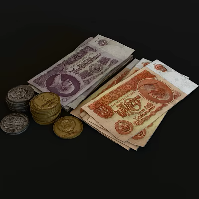Ruble 3d model Ruble 3d model