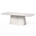 Two Tone Marble Tables Design Featuring White And Black Tops And Bases