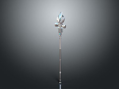 Scepter Ancient Scepter Cane Ancient Scepter Magic Scepter Metal Scepter Classical Scepter Magic Scepter 3d model