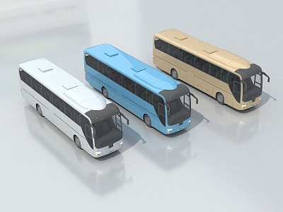 Tourist long-distance bus model