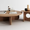Coffee table combination 3d model