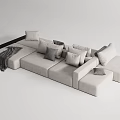 Modern Multiplayer Sofa 3d model
