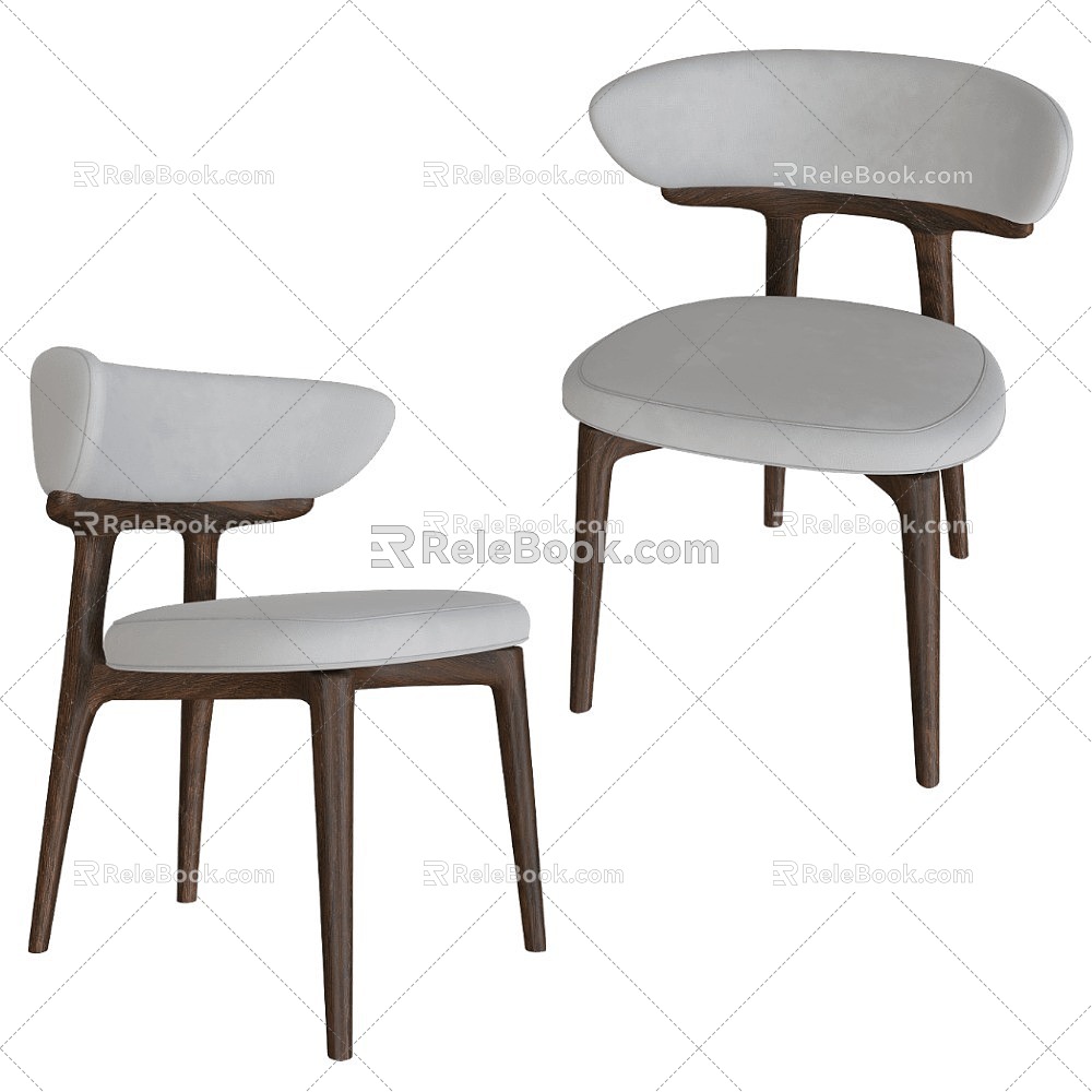 BAXTER Dining Chair 3d model