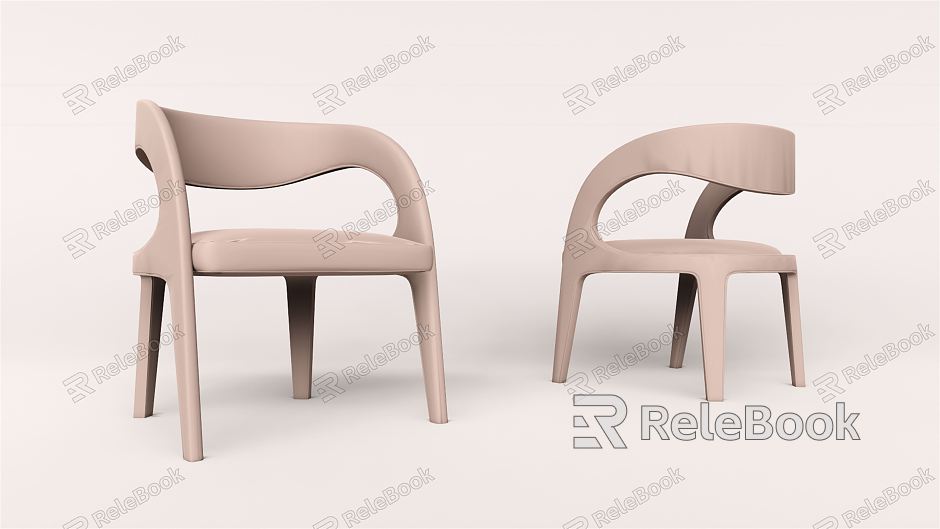 modern dining chair leisure chair model