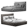 VITTORIA Jane Europe Double Bed 3d model