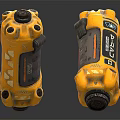 Two Yellow Portable Daily Life Essentials With Durable Design And Lightweight Feature