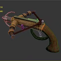 Crossbow Crossbow Crossbow Crossbow Mechanical Crossbow Shift Bow and Arrow Shoot Far Equipment Weapons High-tech Crossbow 3d model