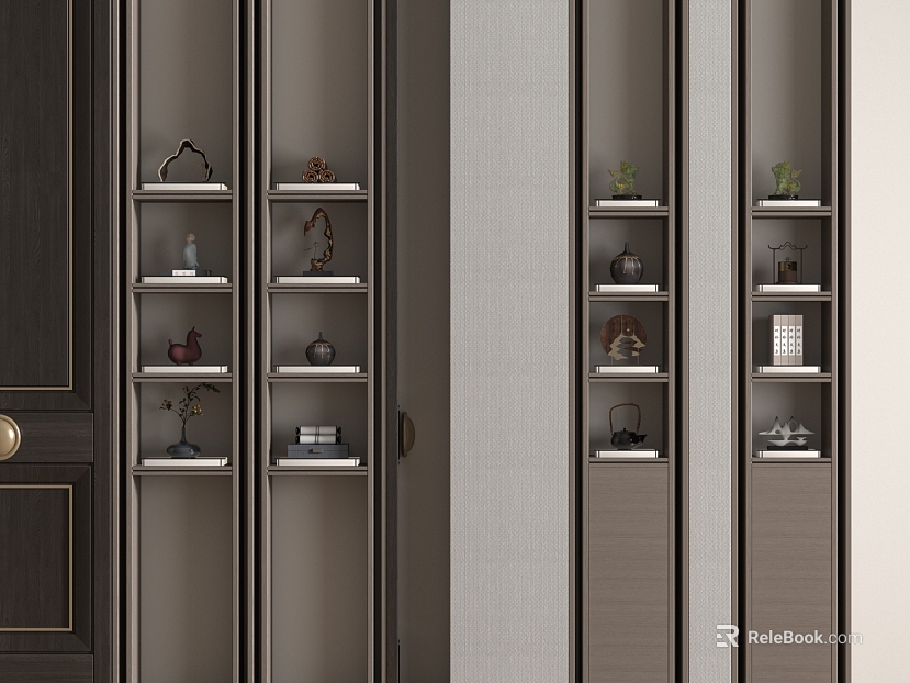 New Chinese style ornaments combination texture