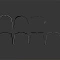 Modern Fashionable Sunglasses Collection With Various Frame Styles And Lens Shapes