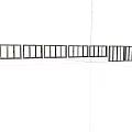 Modern window combination 3d model
