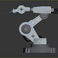 Modern Mechanical Arm Robot Arm Mechanical Arm Robot Arm Robot 3d model